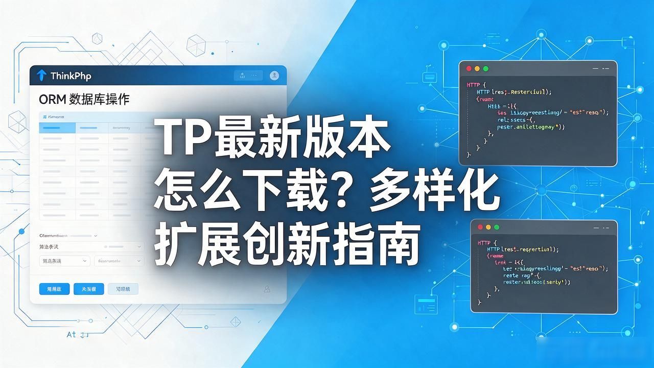 ThinkPHP扩展生态多样化_ThinkPHP最新版本下载渠道_TP最新版本下载的多样化扩展与创新思维