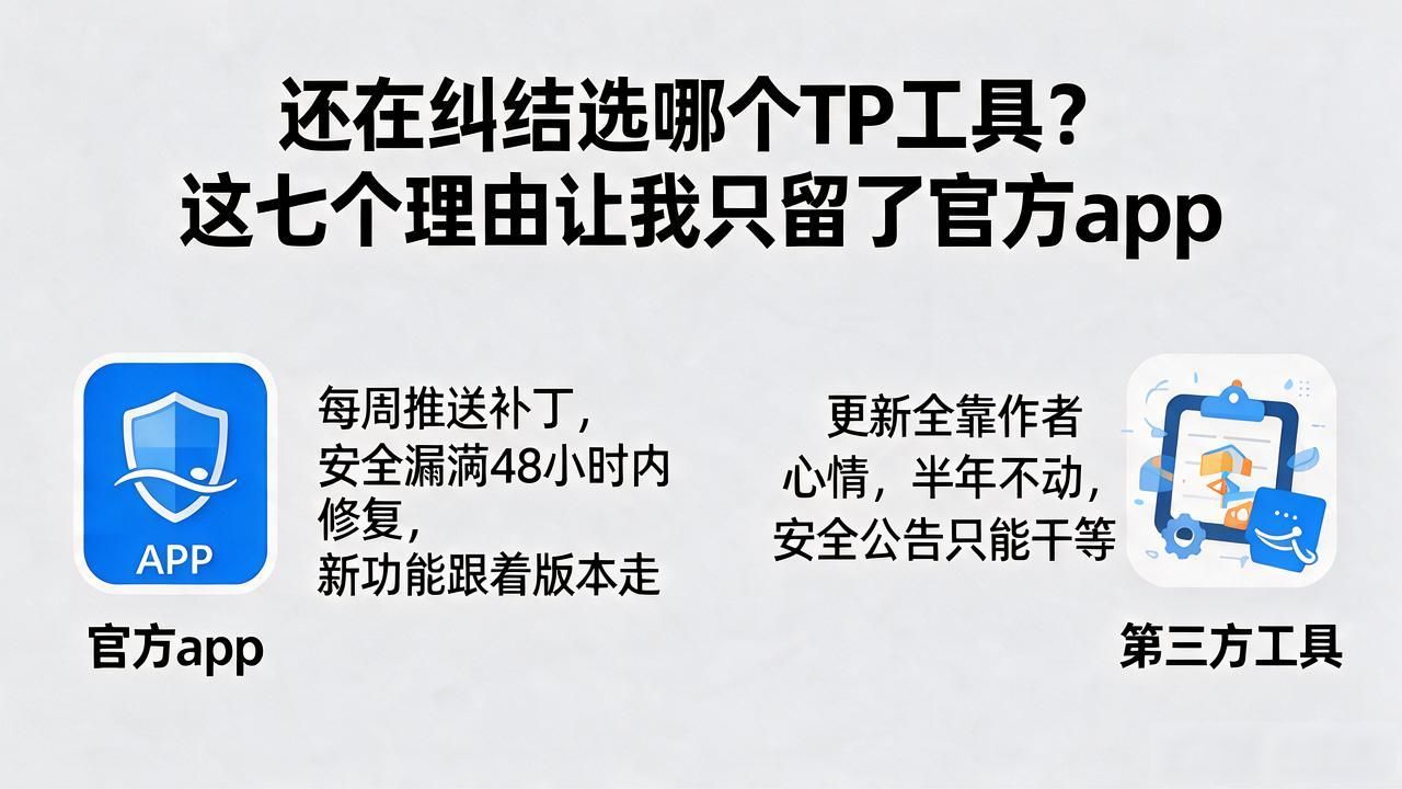 还在纠结选哪个TP工具？这七个理由让我只留了官方app