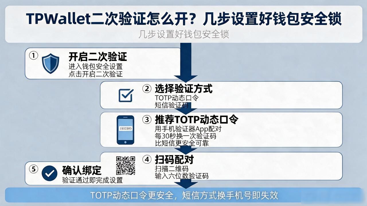 TPWallet二次验证怎么开？几步设置好钱包安全锁