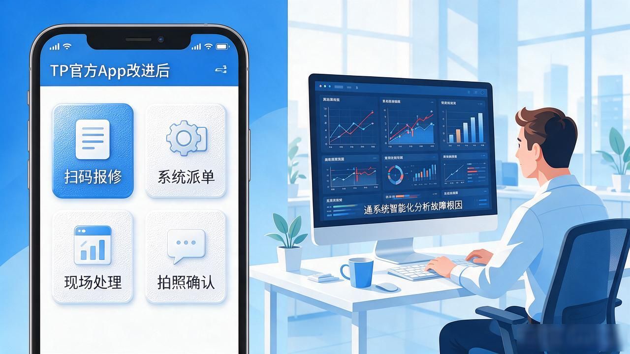 TP官方app下载后这样用，工单流程改了，团队每天省两小时