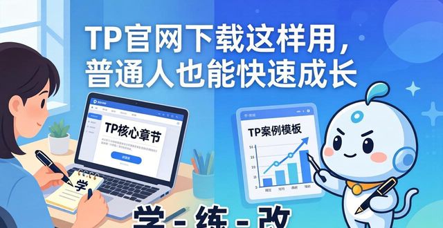 TP官网下载这样用，普通人也能快速成长