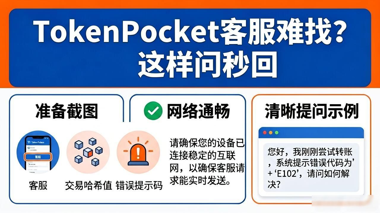 TokenPocket客服难找？这样问秒回
