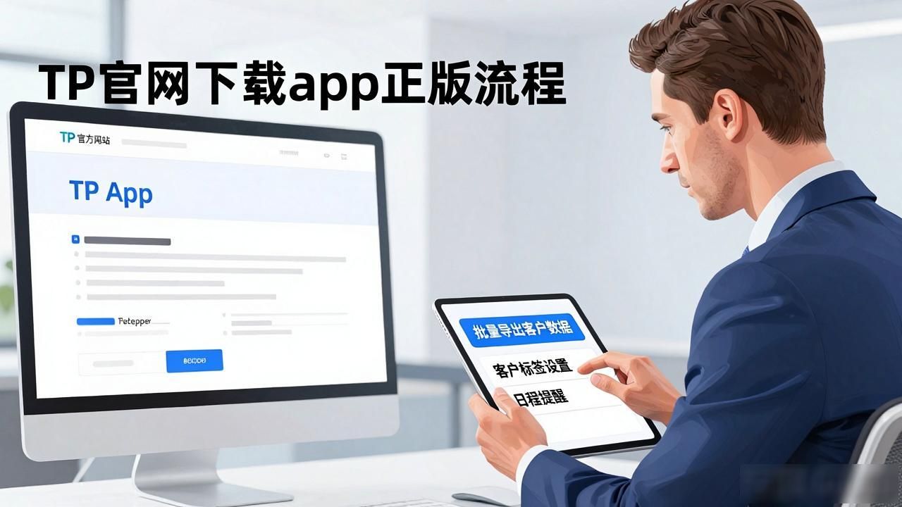 TP官网下载app正版流程，如何提升客户维护效率？
