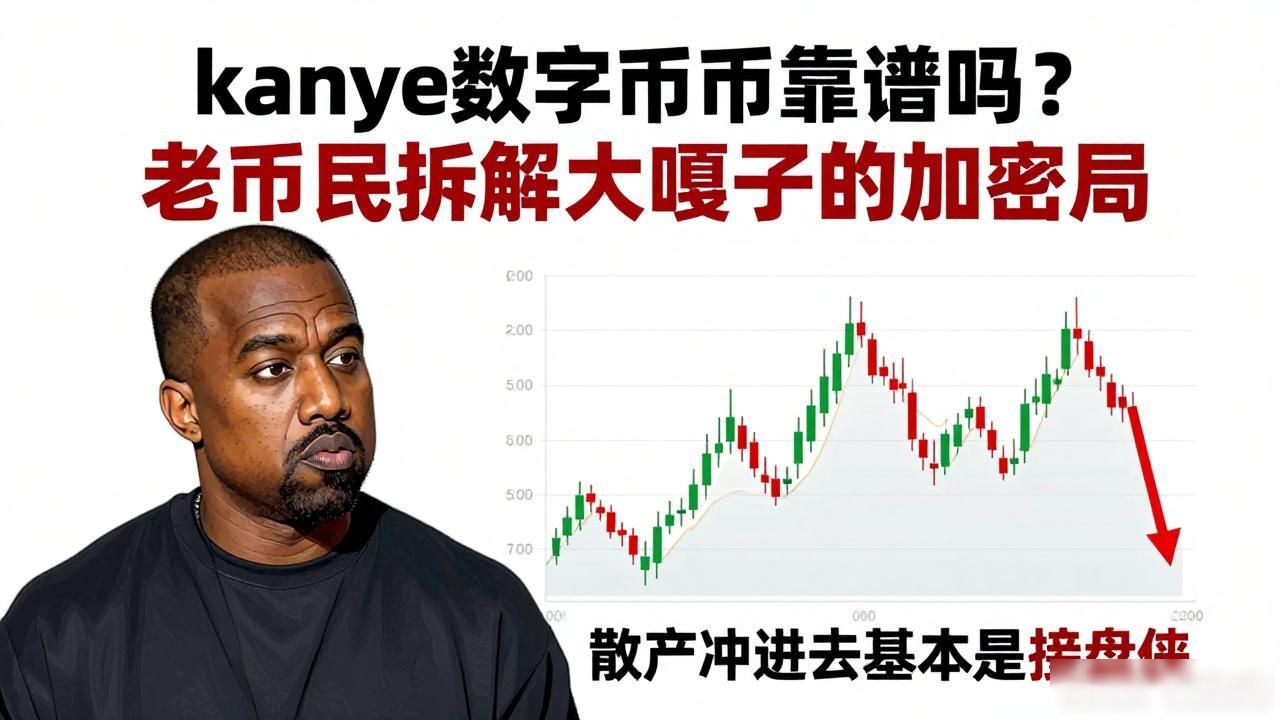 kanye数字货币靠谱吗？老币民拆解大嘎子的加密局