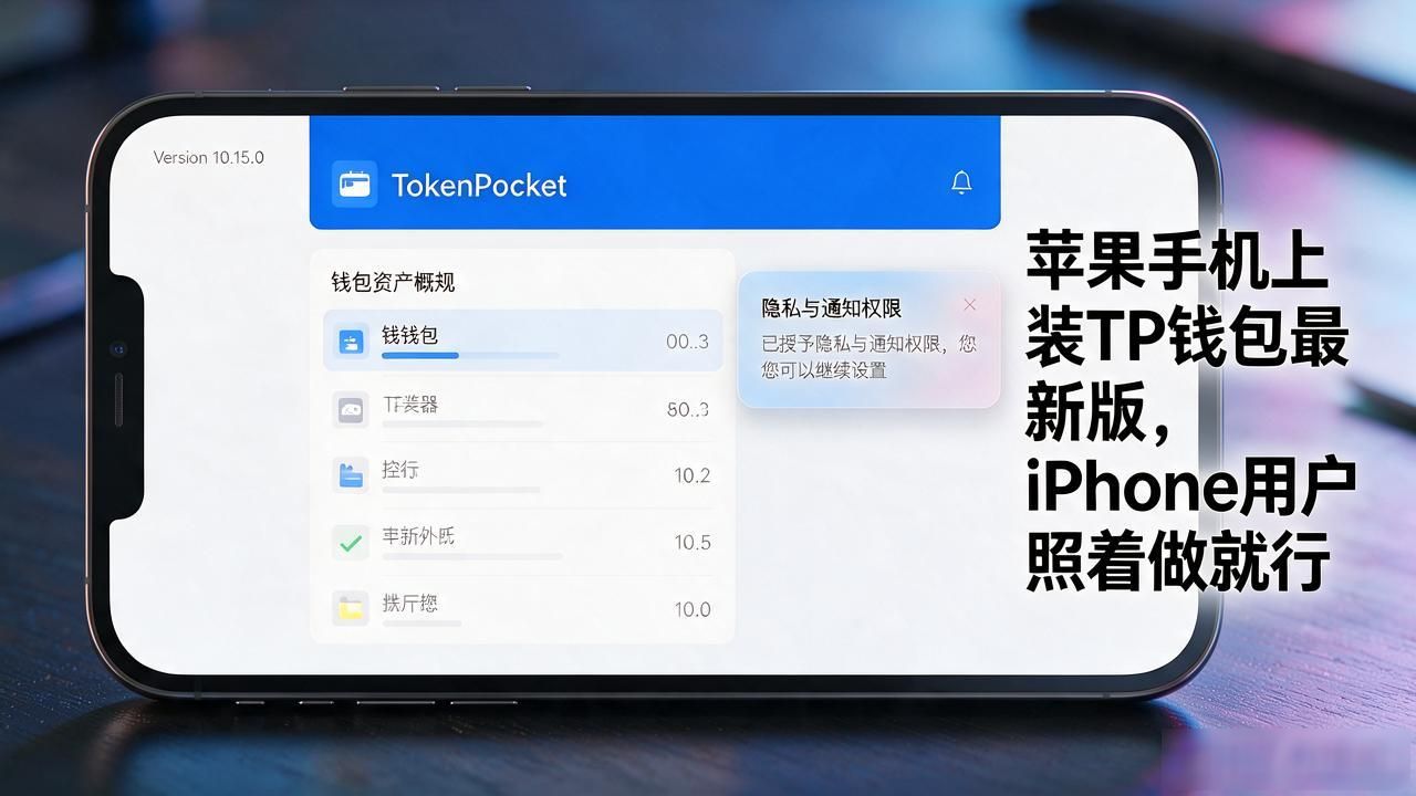苹果手机上装TP钱包最新版，iPhone用户照着做就行