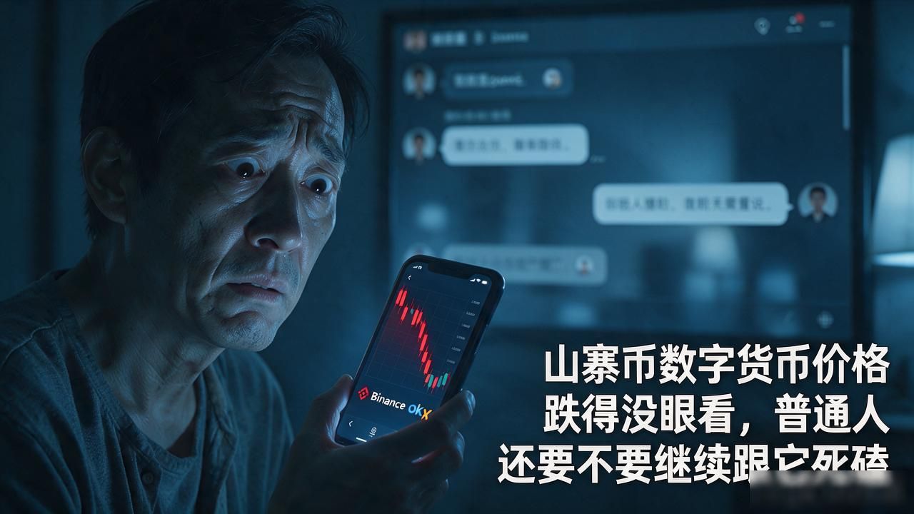 山寨币数字货币价格跌得没眼看，普通人还要不要继续跟它死磕