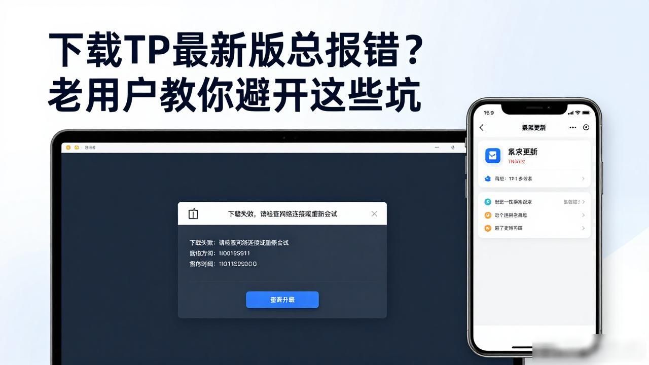 下载TP最新版总报错？老用户教你避开这些坑