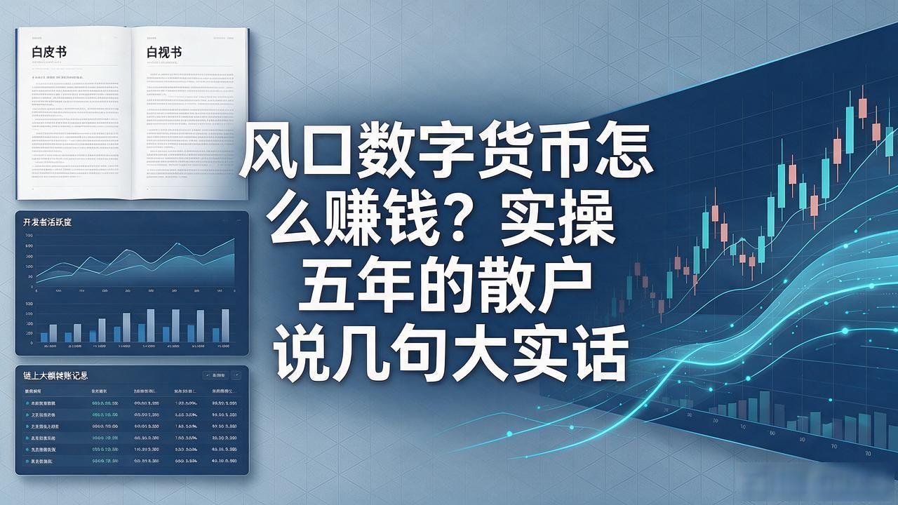 风口数字货币怎么赚钱？实操五年的散户说几句大实话