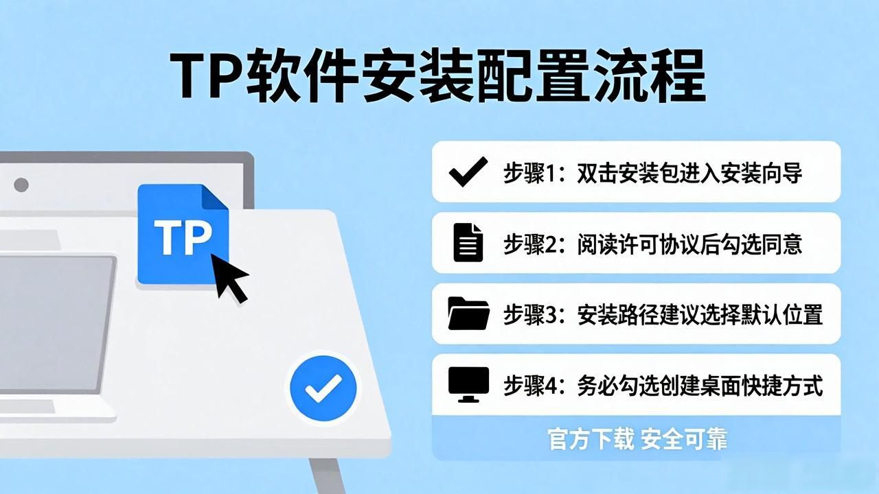 TP软件官方下载后安装配置全流程指南
