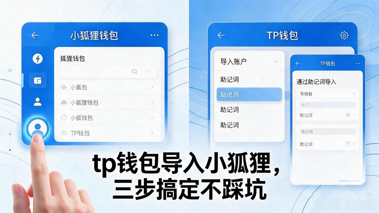 tp钱包导入小狐狸，三步搞定不踩坑