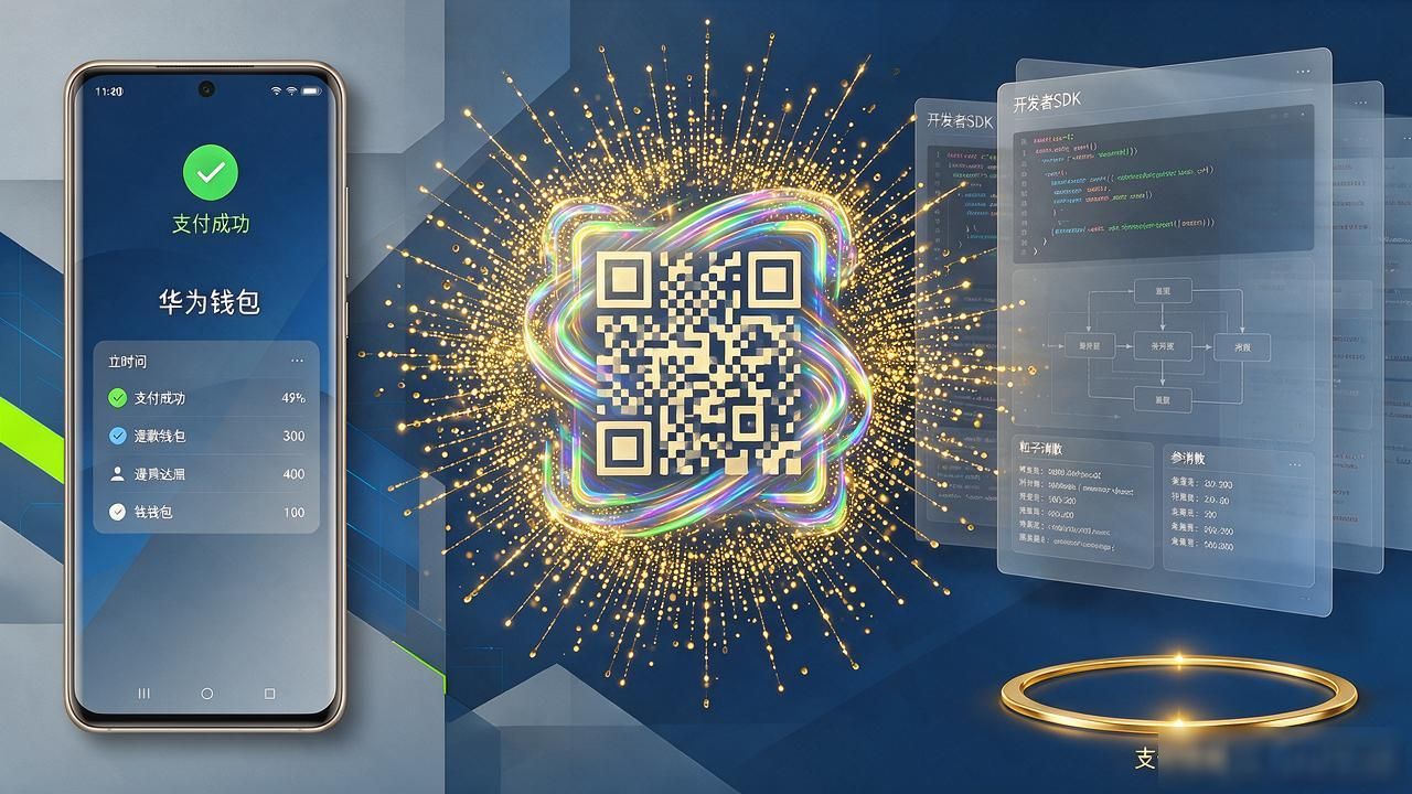 几何极简路线_华为数字货币图片_华为数字货币视觉设计