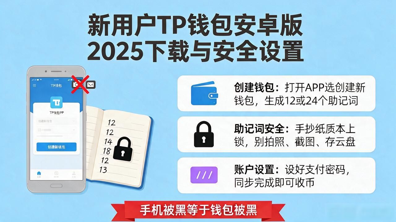 新用户TP钱包安卓版2025怎么下载？账户安全设置一步到位