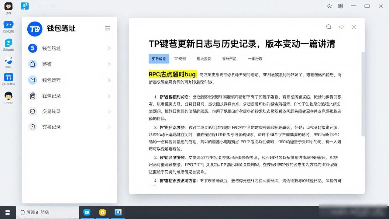 TP钱包更新日志与历史记录，版本变动一篇讲清