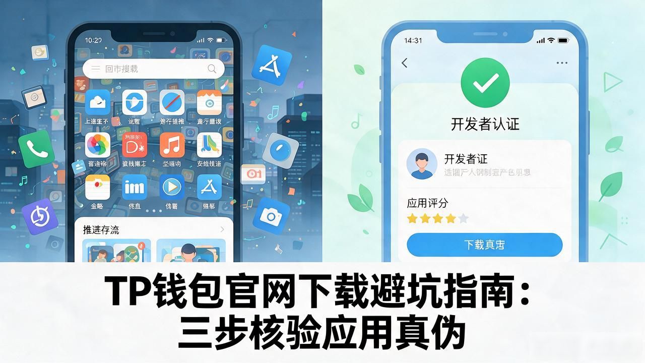 TP钱包官网下载避坑指南：三步核验应用真伪