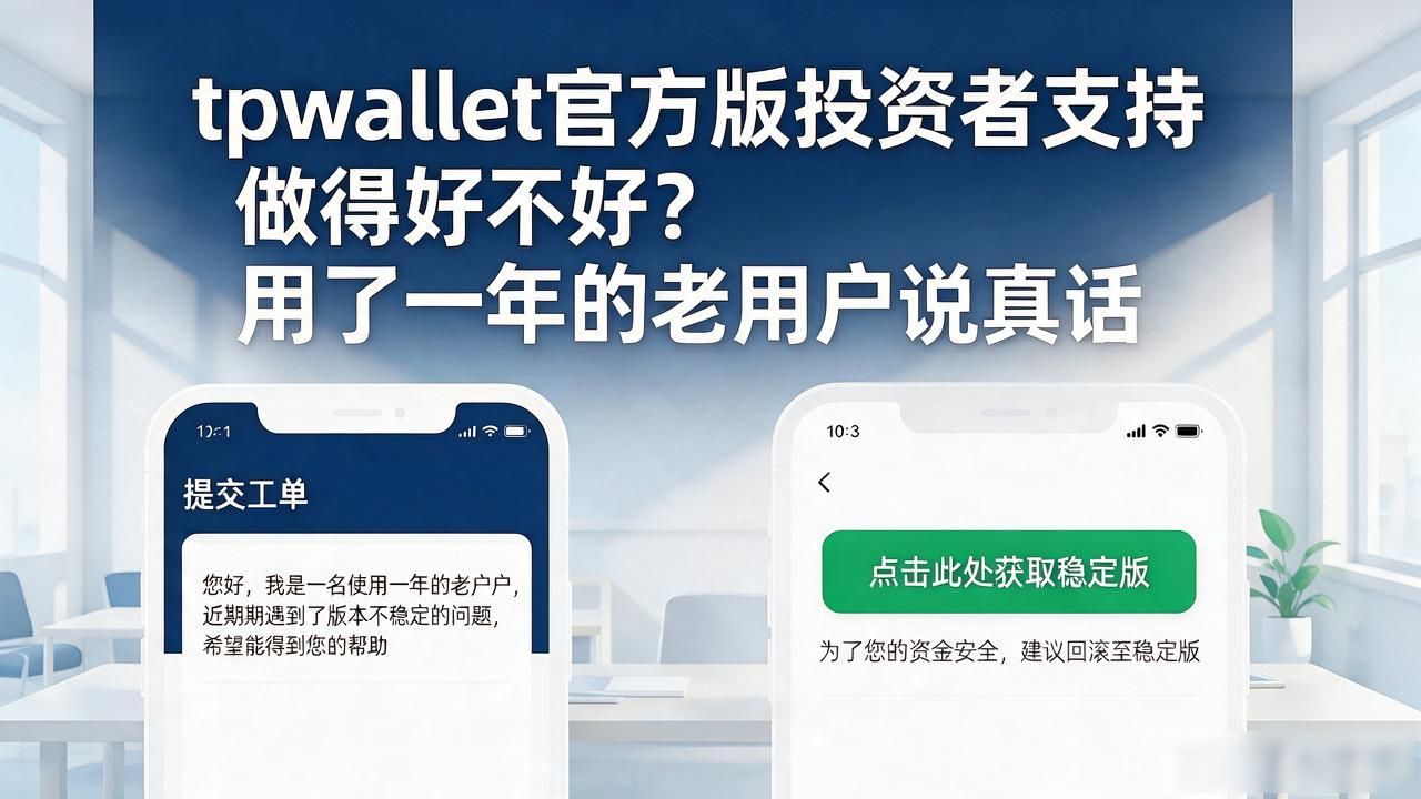 tpwallet官方版投资者支持做得好不好？用了一年的老用户说真话