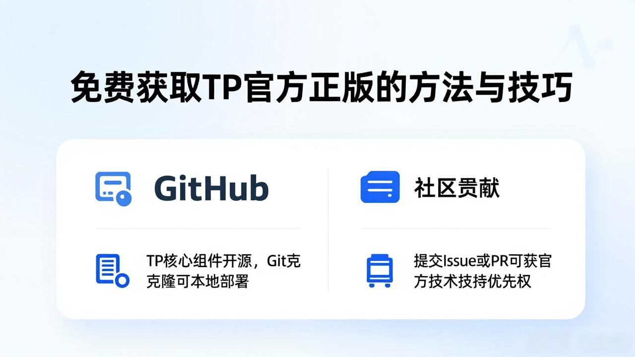 TP开源版本获取方法_免费获取TP官方正版的方法与技巧_使用TP官方免费途径