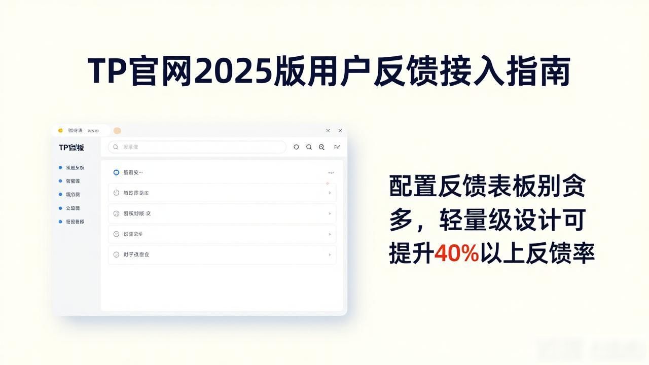 新版TP官网反馈收集器_如何在2025 TP官网最新版本中实施用户反馈_智能反馈表单设计