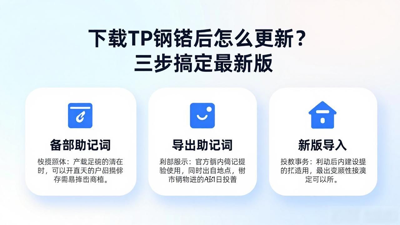 TP钱包更新方法_TP钱包更新注意事项_下载tp钱包后,该如何及时更新以获取最佳体验?