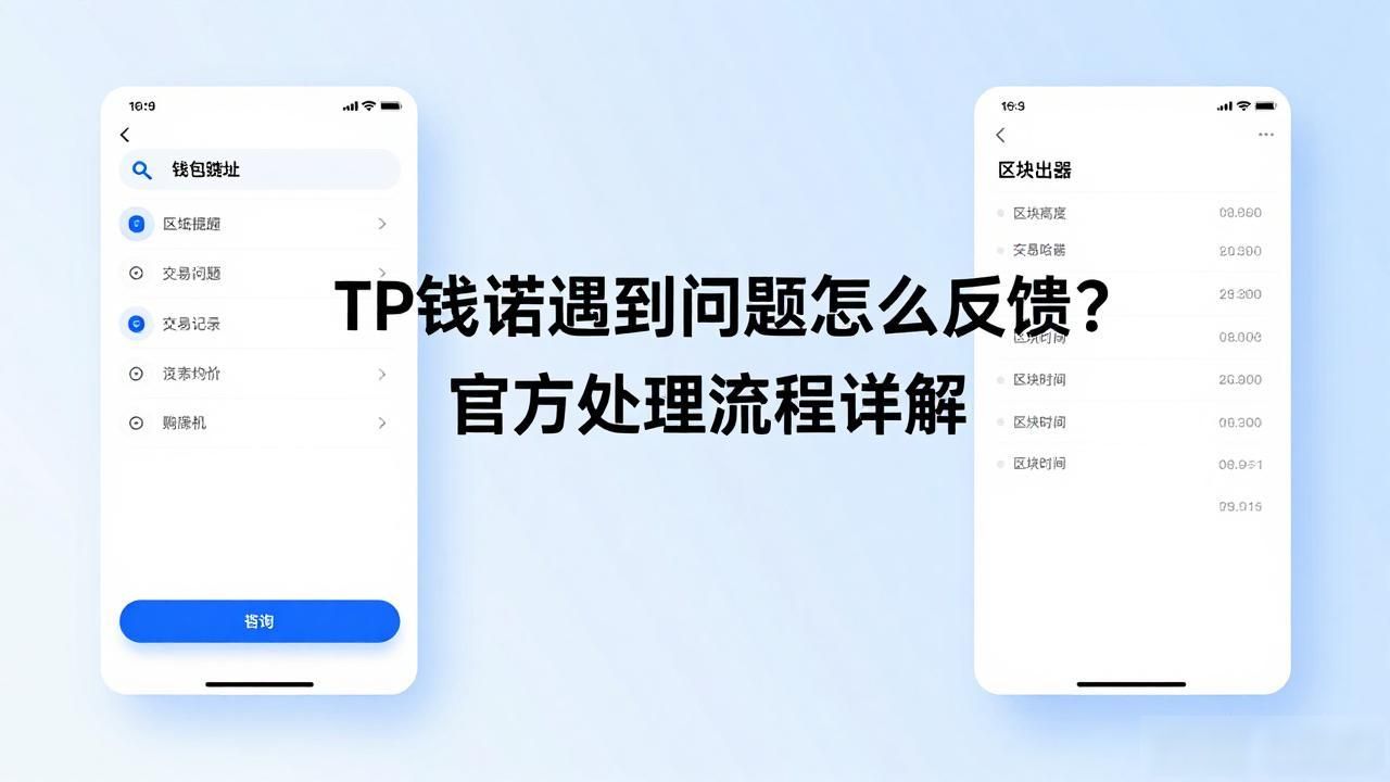 TP钱包遇到问题怎么反馈？官方处理流程详解
