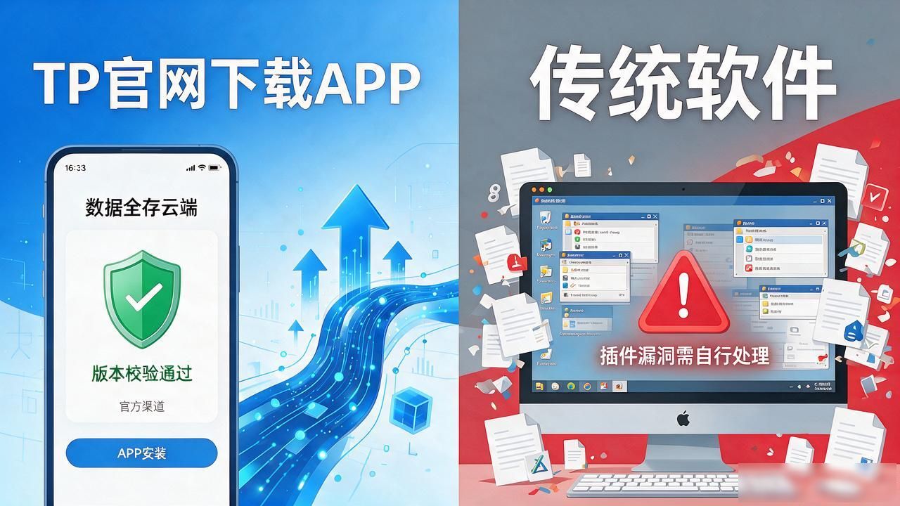 TP官网下载APP靠谱吗？跟传统软件比差在哪