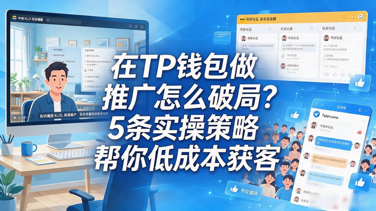 在TP钱包做推广怎么破局？5条实操策略帮你低成本获客