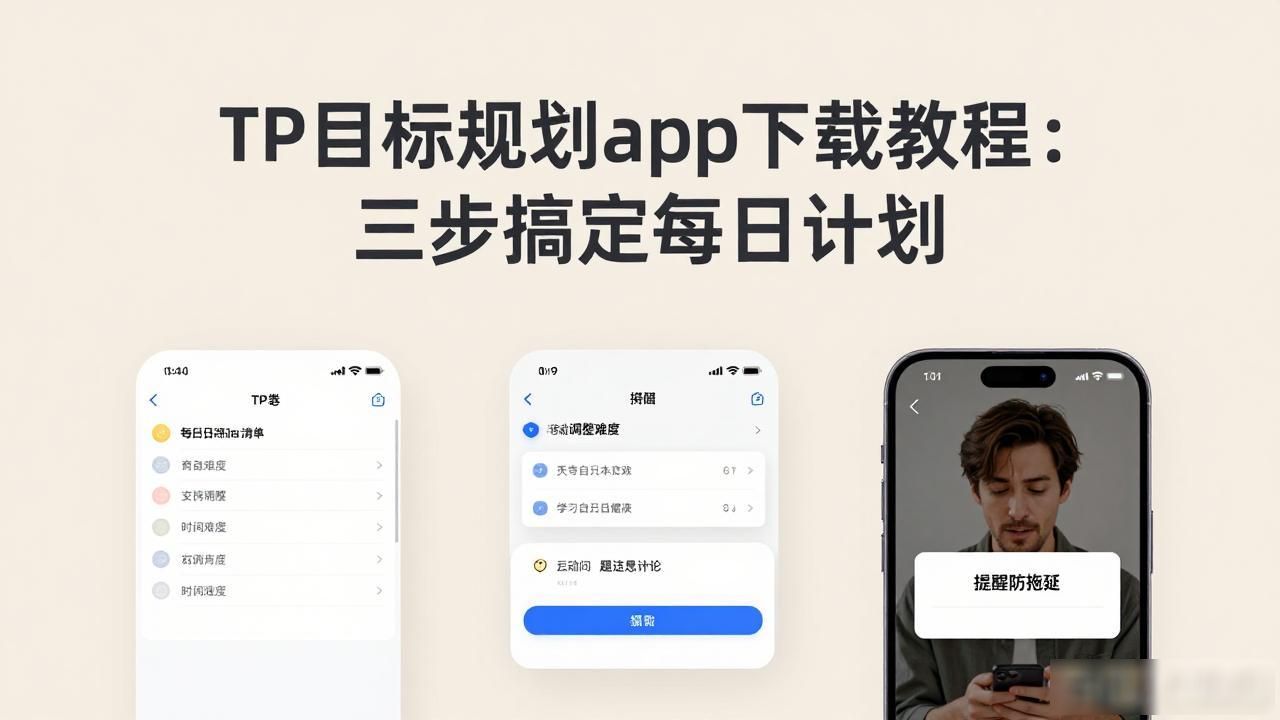 目标规划app_如何通过TP官方下载app进行目标规划_拆解任务app