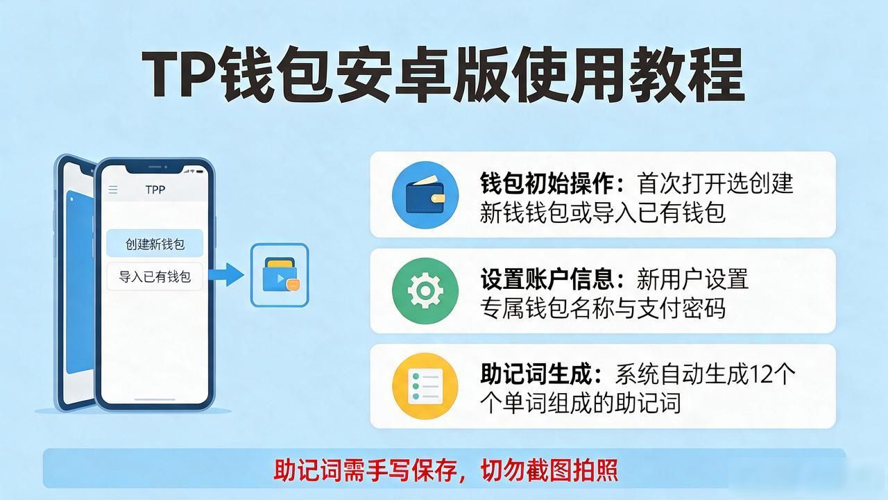 TP钱包安卓2025最新版下载安装使用教程