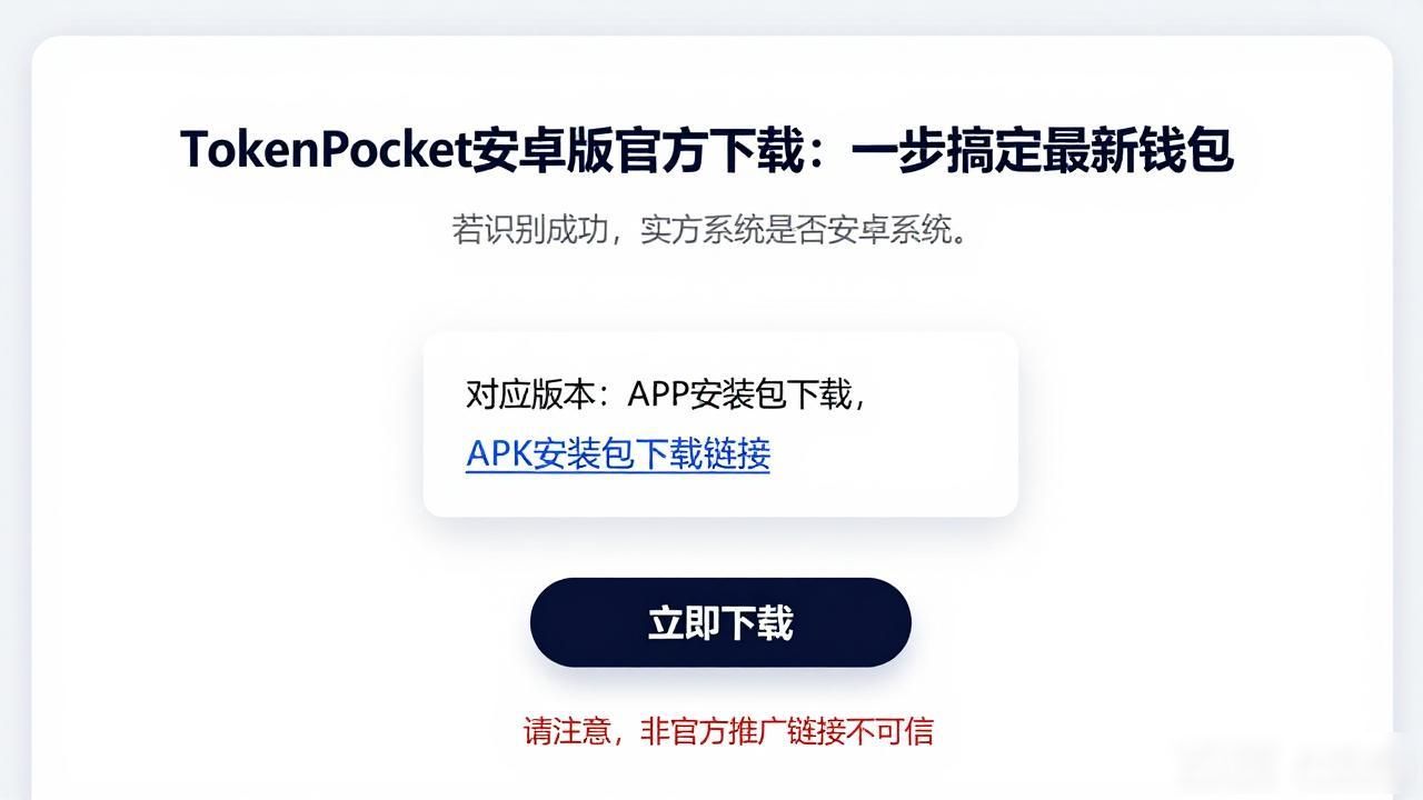 TokenPocket安卓版官方下载：一步搞定最新钱包