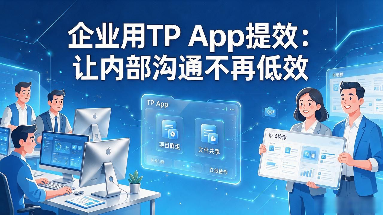 企业用TP App提效：让内部沟通不再低效